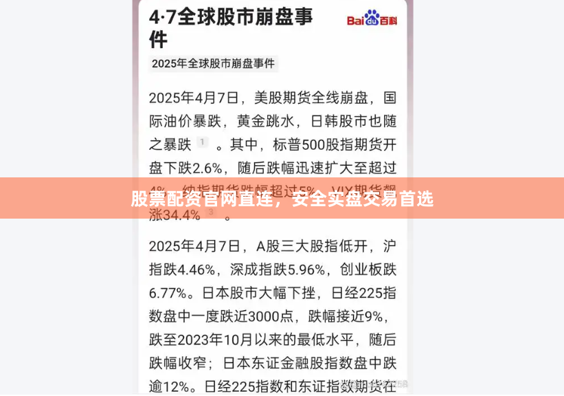 股票配资官网直连，安全实盘交易首选